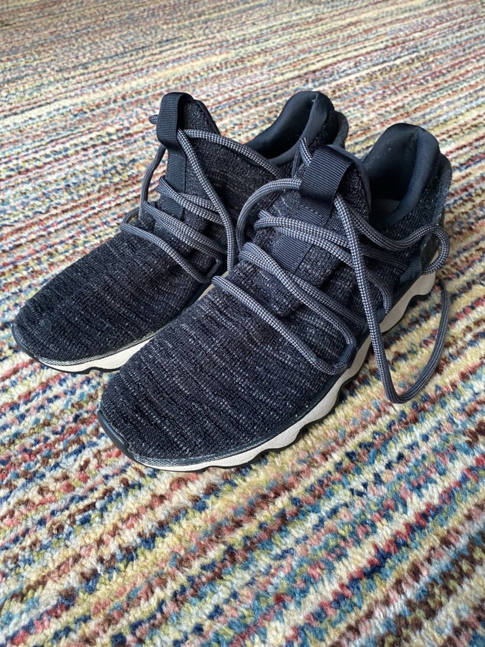 Sorel kinetic lace knit sneakers